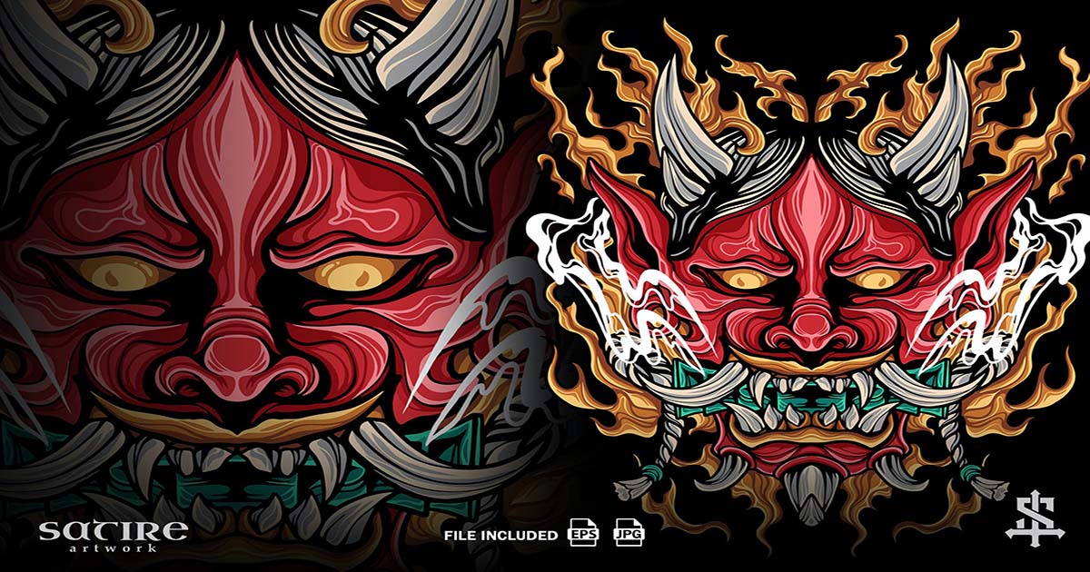Tải Vector Free Phong Cách Nhật Bản Dành Cho Designer Ngành POD