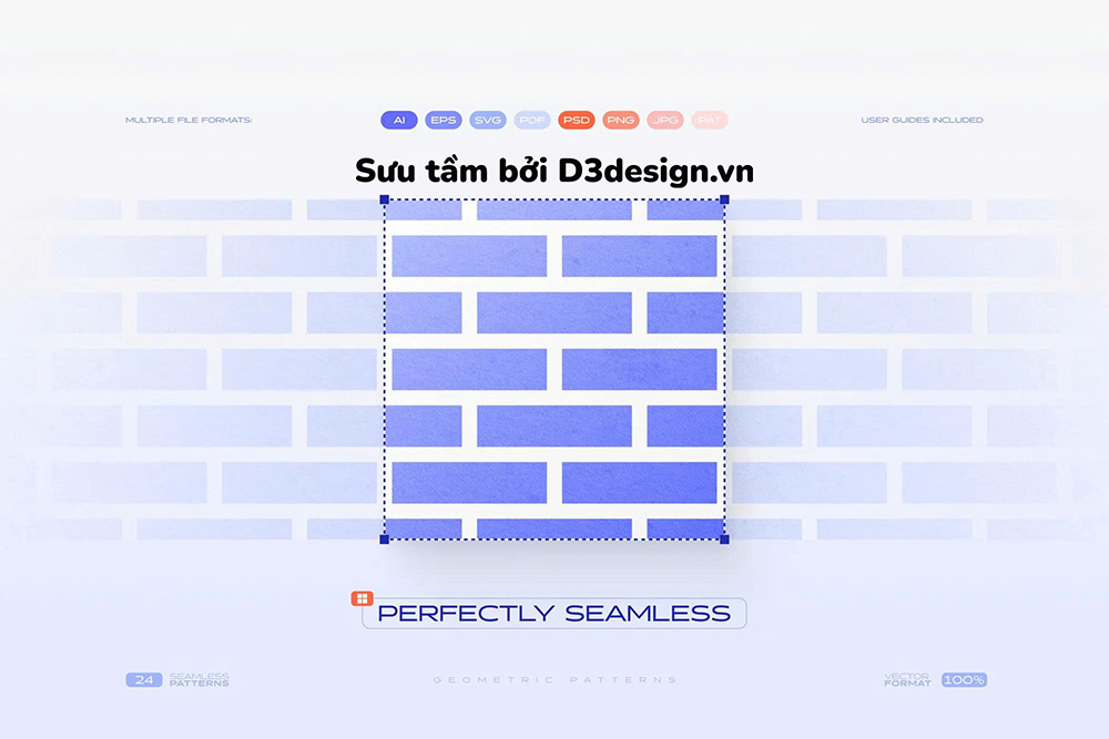 D3Design - Tải Miễn Phí 24 Pattern Hình Học Dễ Sử Dụng Dành Cho Designer