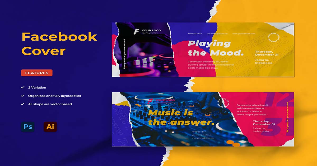 Tổng Hợp Banner Facebook Nhiều Ngành Nghề Miễn Phí Cực Xịn Có Chọn Lọc