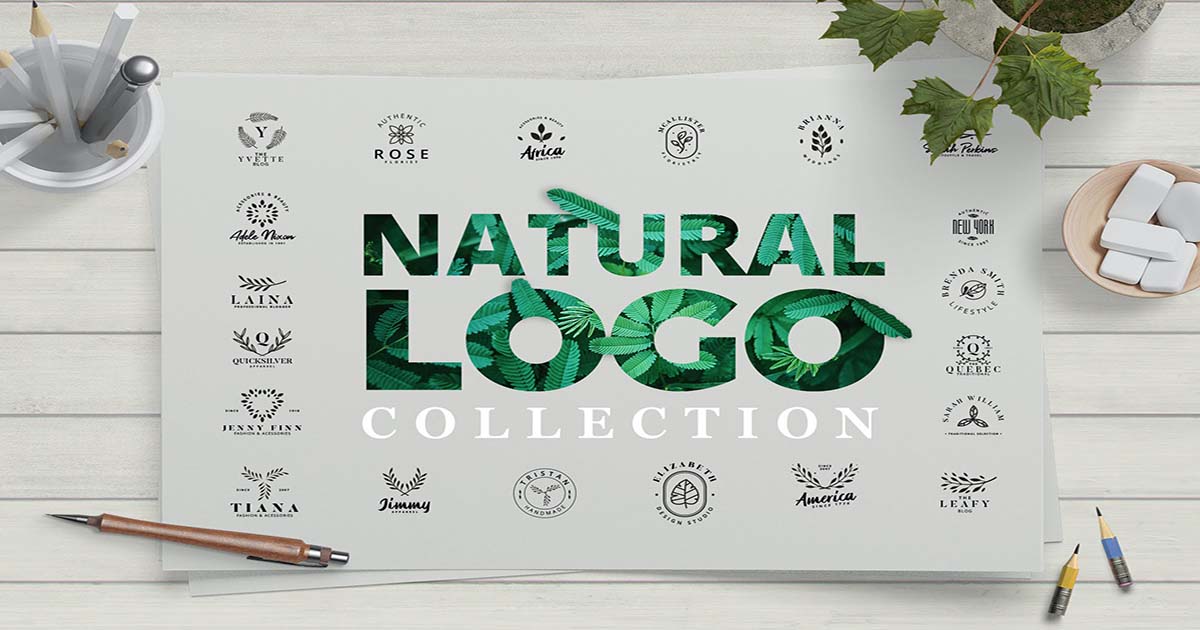 Tải Bộ Thiết Kế Logo Thiên Nhiên Tuyệt Đẹp Dành Cho Designer