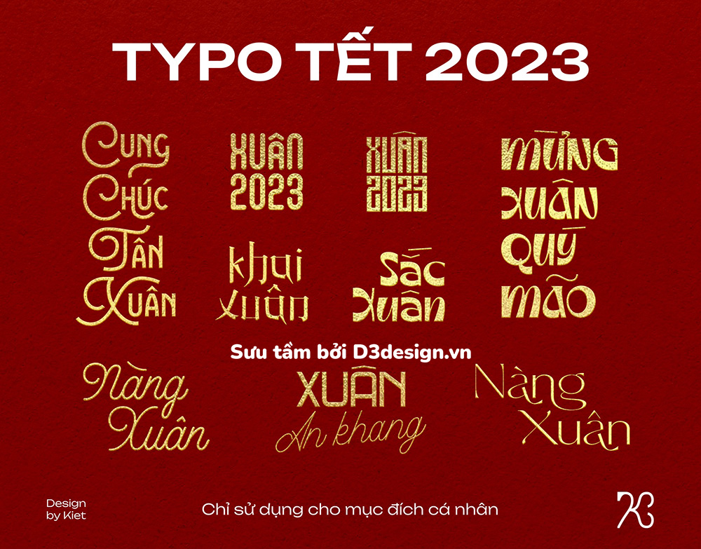 Typography Tết Việt 2024 là từ khóa được tìm kiếm nhiều trong năm 2024: Tại Tết Nguyên đán 2024, nét đặc trưng của người Việt được thể hiện qua những bộ chữ độc đáo. Từ những hình vẽ đơn giản nhưng tinh tế, đến những bộ chữ cầu kỳ nhưng vẫn giữ nguyên bản sắc dân tộc. Bạn muốn khám phá và trải nghiệm những bức ảnh Typography Tết Việt 2024 tuyệt đẹp? Hãy bấm vào ảnh để đắm chìm vào thế giới chữ viết phong phú.