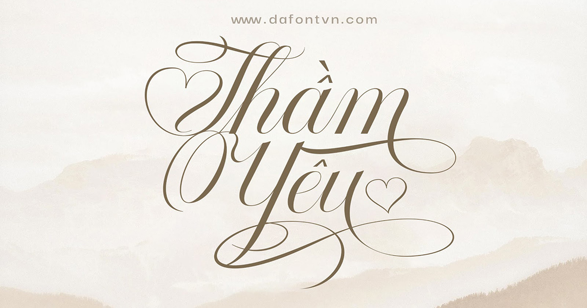 D3Design - Font Việt Hóa - Radja Lover Script Mang Phong Cách Hiện Đại ...