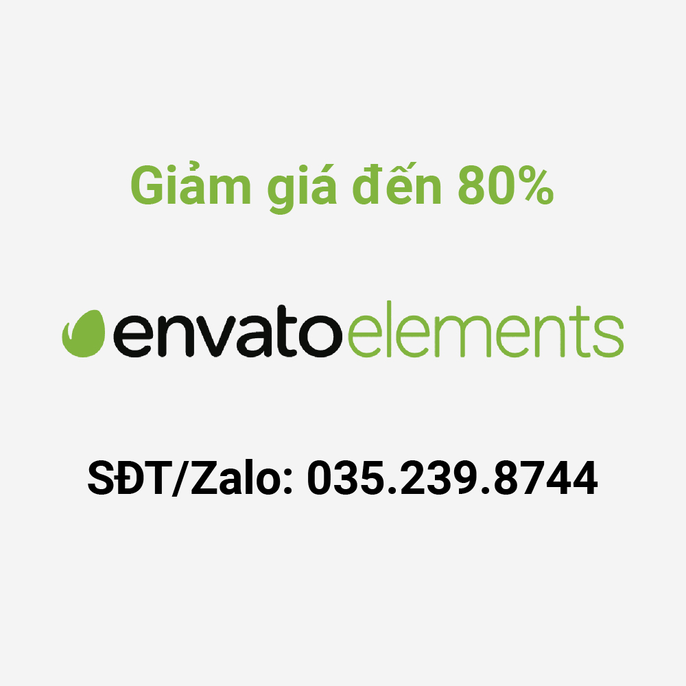  Mua Tài khoản Envato Elements Giá Rẻ (-70%)