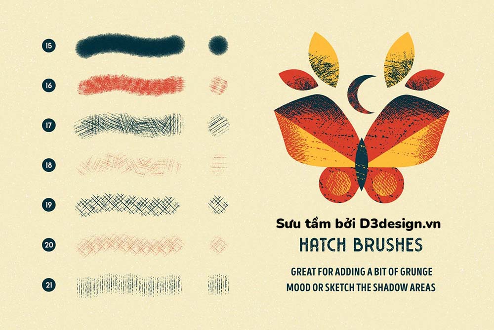 D3Design - Tải Brush Vẽ Illustrator Cực Đẹp Dành Cho Designer Chuyên Nghiệp