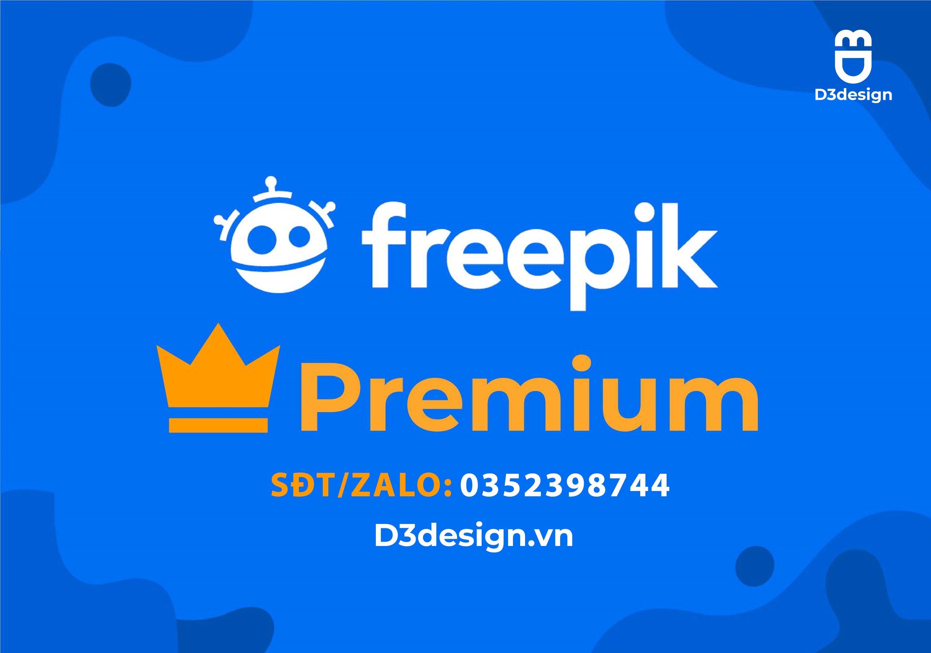 D3Design - Mua Tài Khoản Freepik Premium Giá Rẻ | D3design